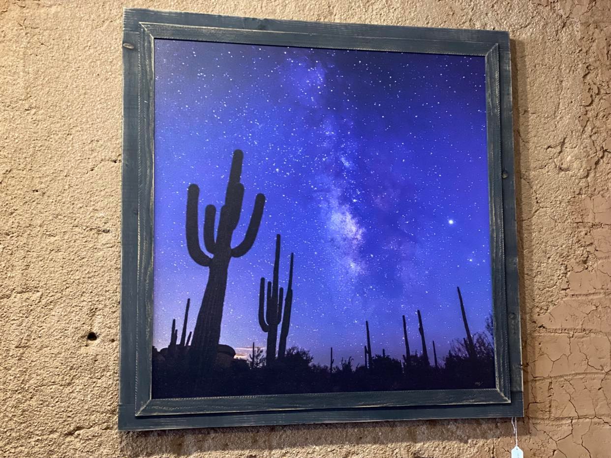 41 x 41 Double-Framed Art