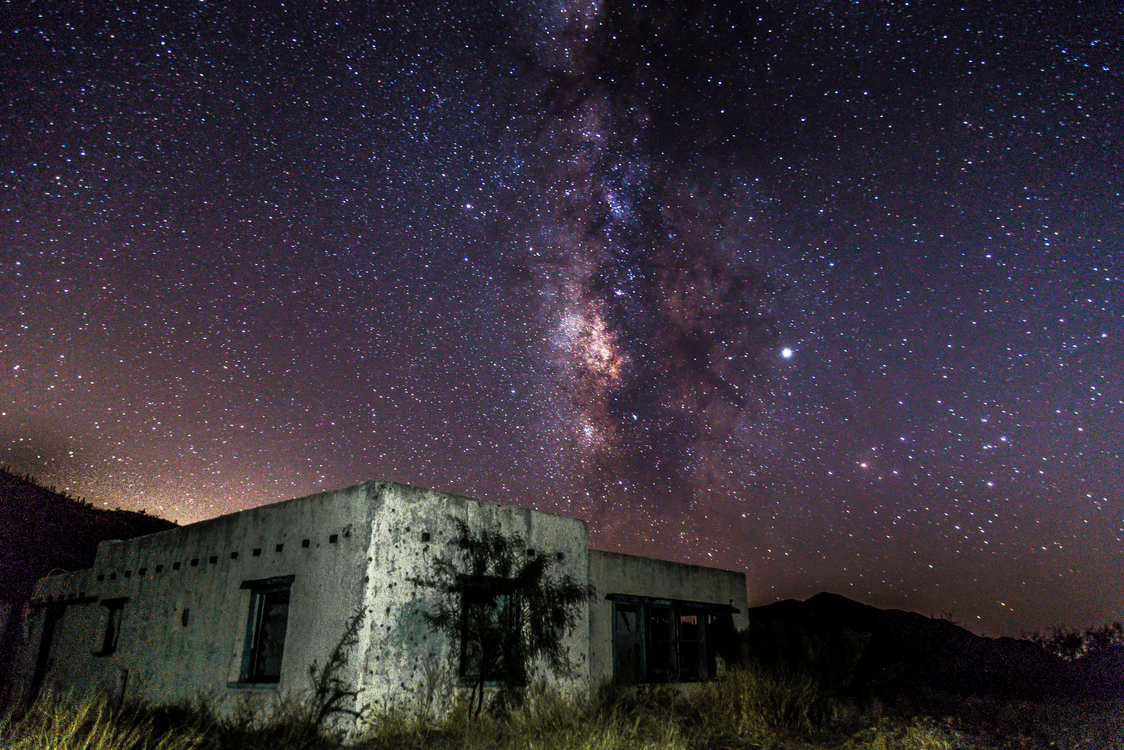MMY (11) 96 Ranch Milky Way Arizona 96 Ranch Milky Way Arizona, a fine art photograph by Michael Joseph Baca, Casa de Baca Studios, Florence, Arizona