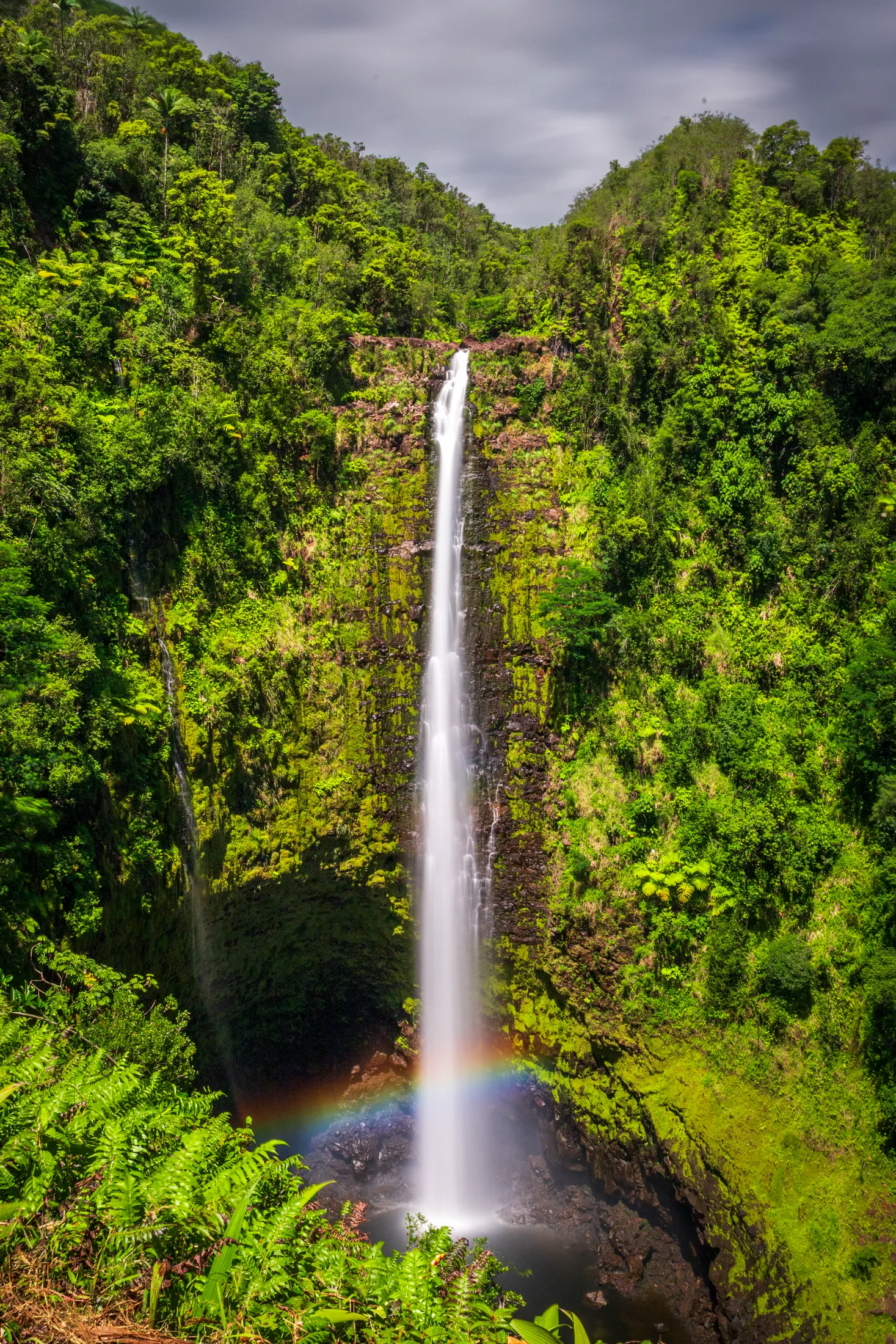 MWF (4) Akaka Falls Hawaii Akaka Falls Hawaii, ocean and lake and river and pier, a fine art photograph by Michael Joseph Baca