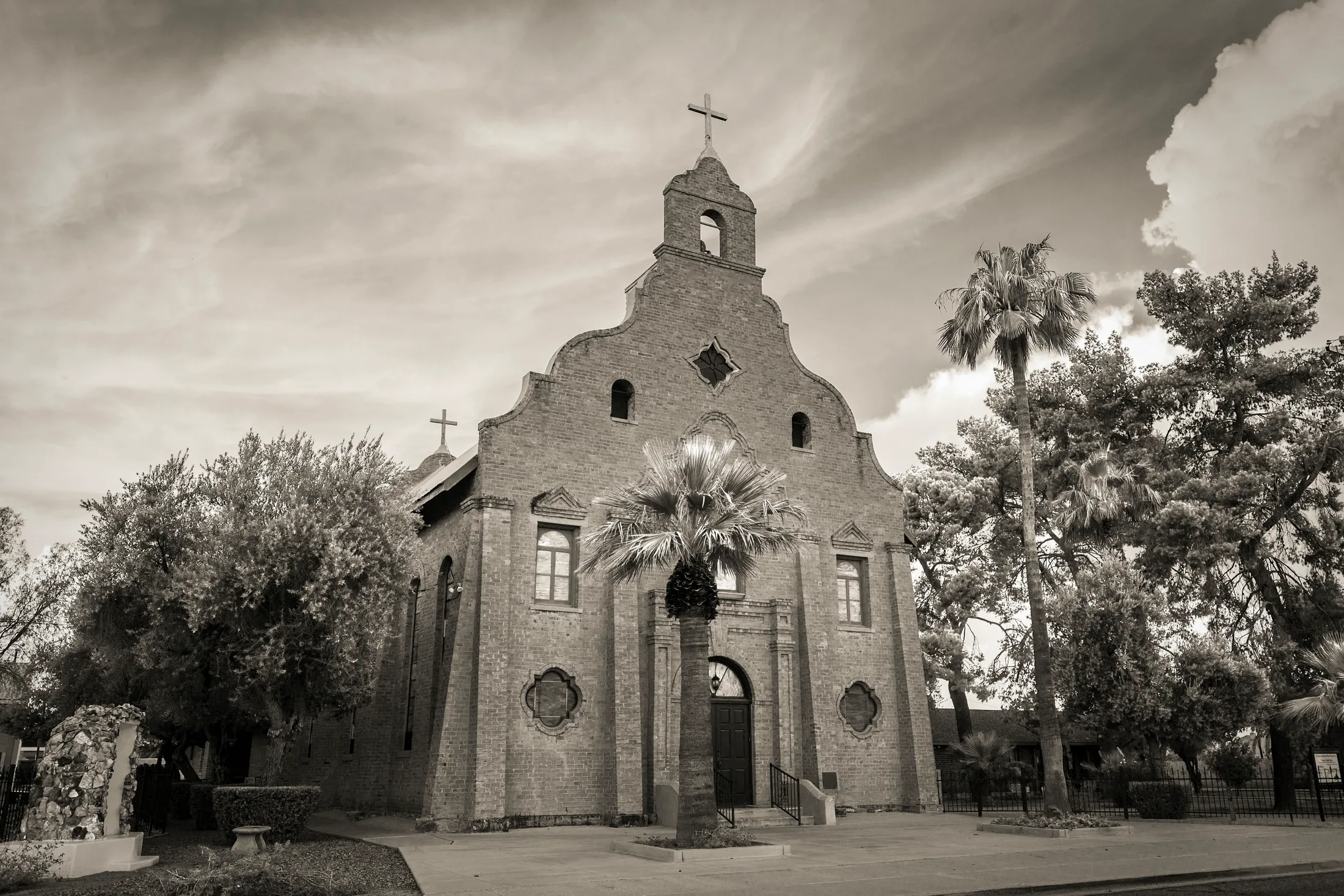 MAR (1) Assumption of the Blessed Virgin Mary Catholic Church Florence AZ Assumption of the Blessed Virgin Mary Catholic Church Florence AZ, architecture, a fine art photograph by Michael Joseph Baca