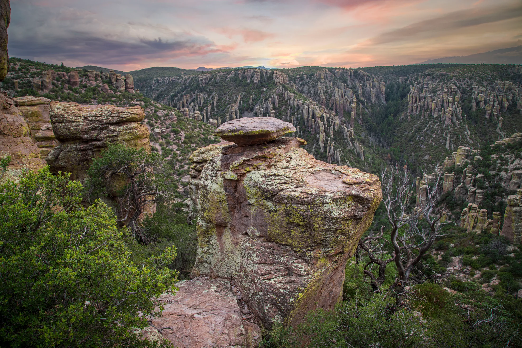 MLS (17) Chiricahua National Monument Arizona Chiricahua National Monument Arizona, landscape, a fine art photograph by Michael Joseph Baca