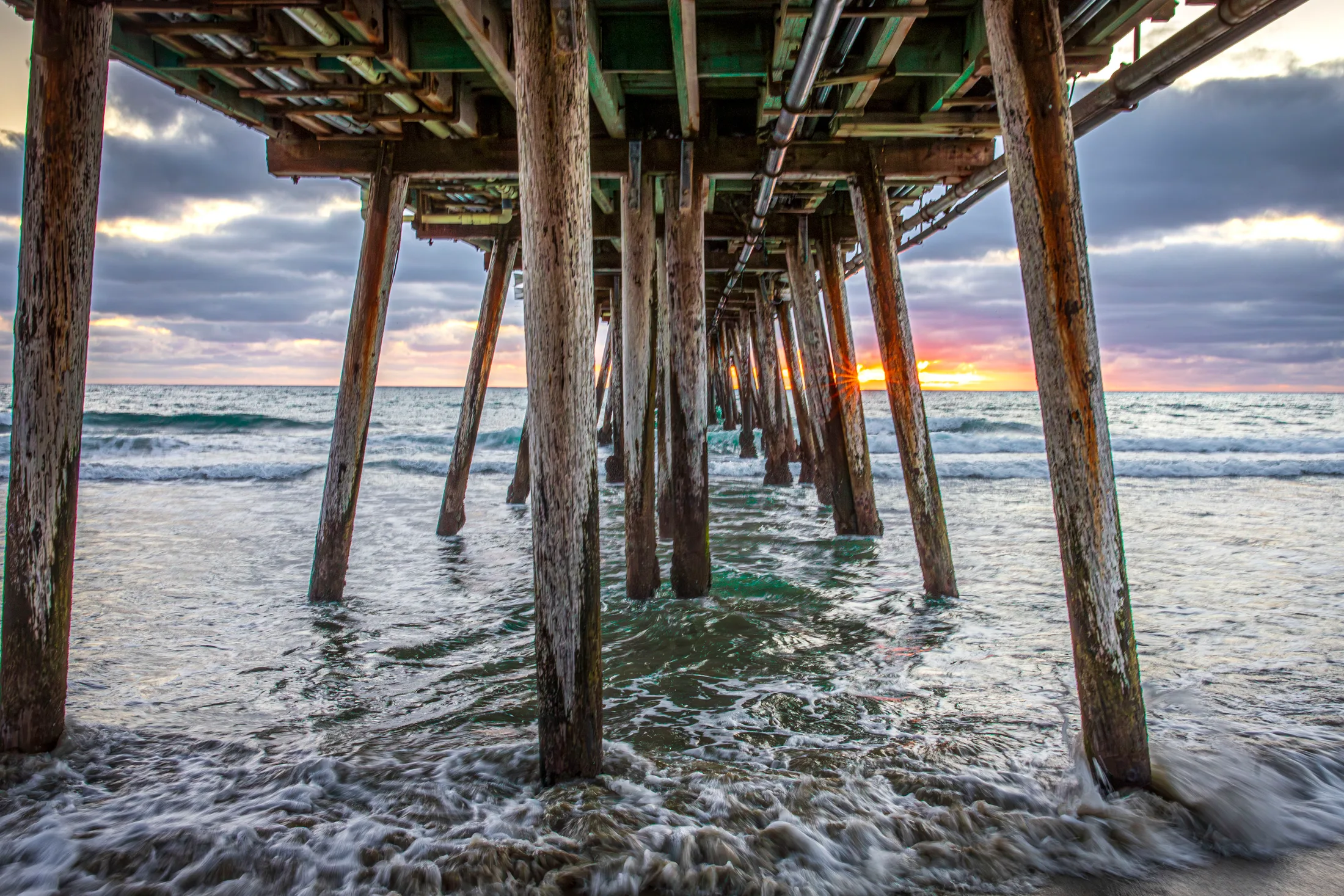 MBH (40) Chula Vista California Chula Vista California, ocean and lake and river and pier, a fine art photograph by Michael Joseph Baca