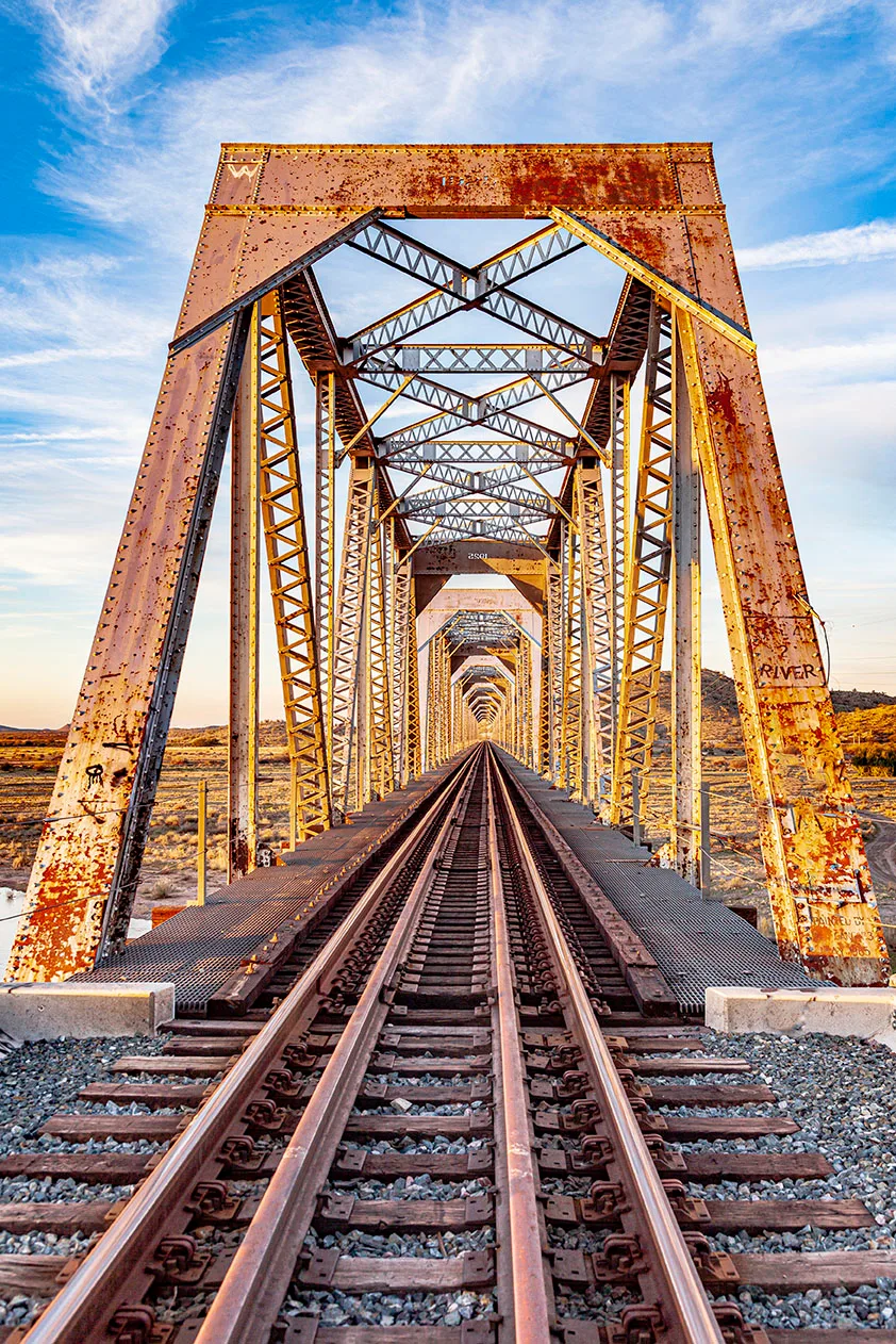 JA0001 Coolidge Trestles Coolidge Trestles, architecture, a fine art photograph by Janell Evelyn Baca, Casa de Baca Studios, Florence, Arizona