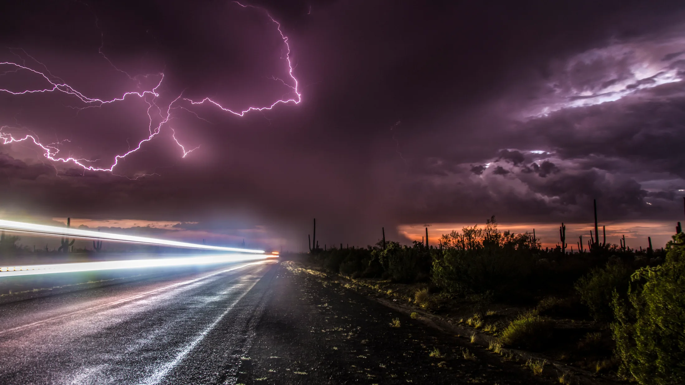 MST (8) Florence AZ Florence AZ, lightning, a fine art photograph by Michael Joseph Baca, Casa de Baca Studios, Florence, Arizona