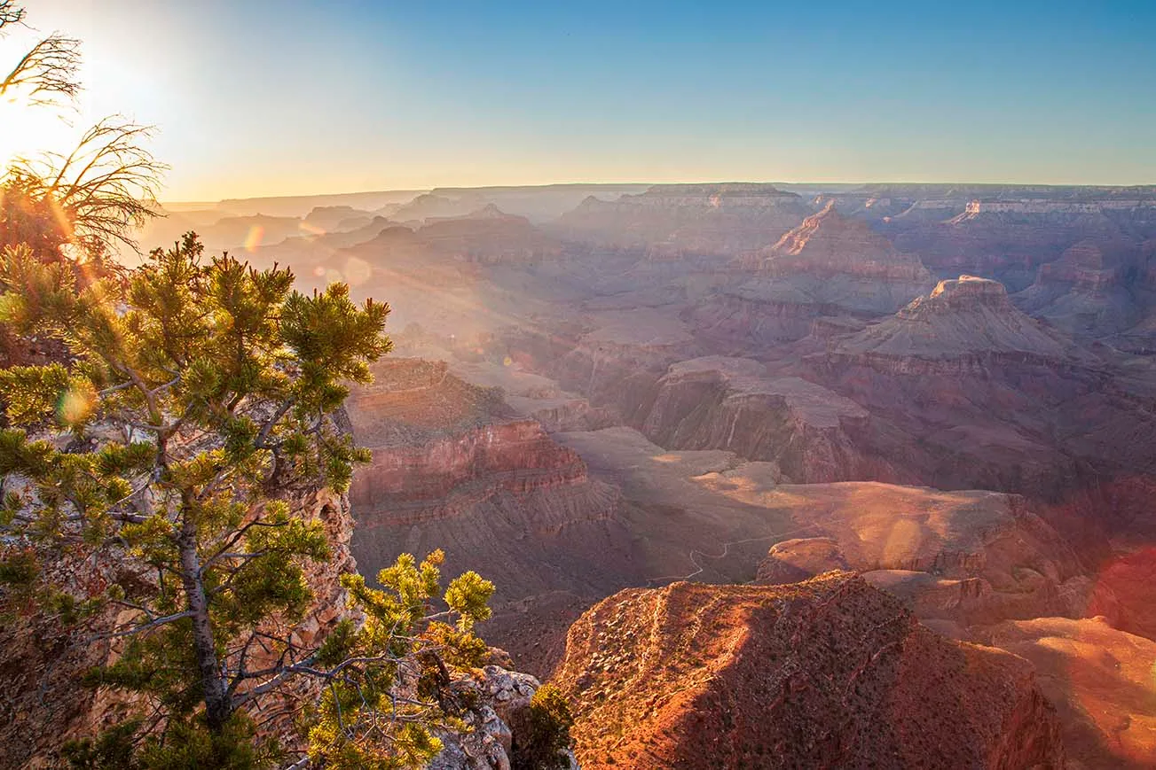 JS009 Grand Canyon Mather Point Grand Canyon Mather Point, sunset and sunrise, a fine art photograph by Janell Evelyn Baca