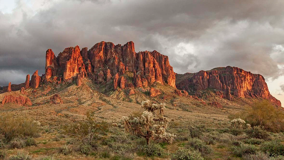 DJS02 Lost Dutchman State Park Lost Dutchman State Park, landscape, a fine art photograph by Janell Evelyn Baca, Casa de Baca Studios, Florence, Arizona