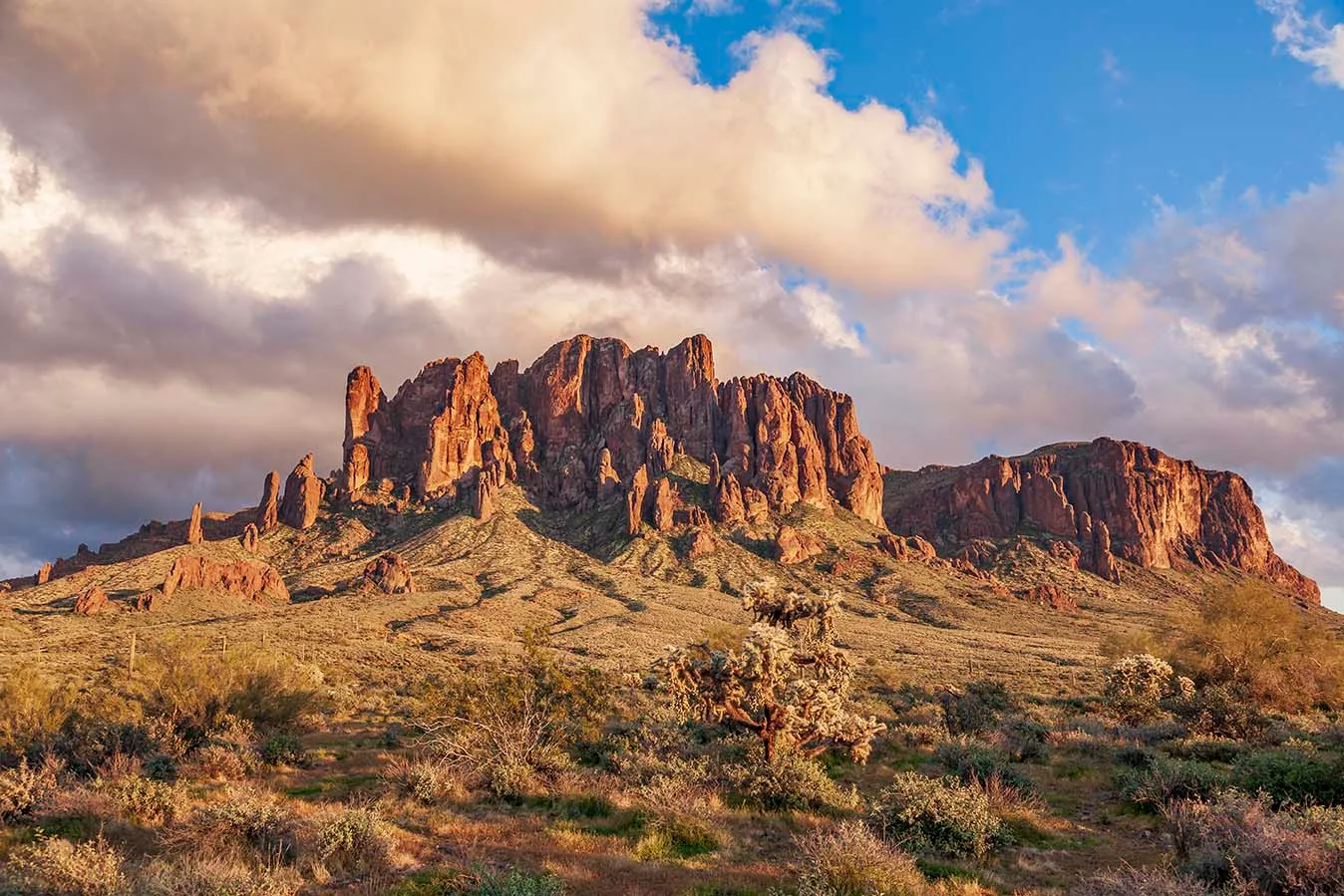 DJS01 Lost Dutchman State Park Lost Dutchman State Park, landscape, a fine art photograph by Janell Evelyn Baca, Casa de Baca Studios, Florence, Arizona