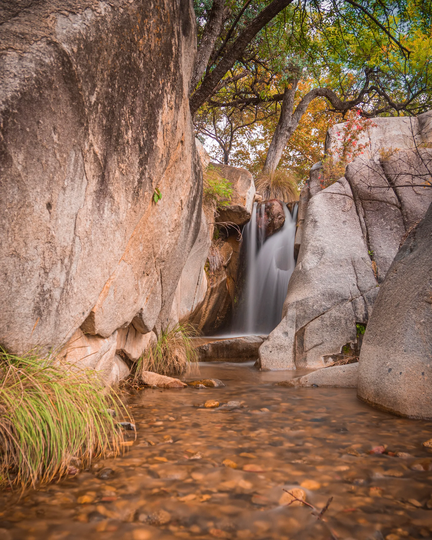 MWF (1) Madera Canyon Waterfall Arizona Madera Canyon Waterfall Arizona, ocean and lake and river and pier, a fine art photograph by Michael Joseph Baca