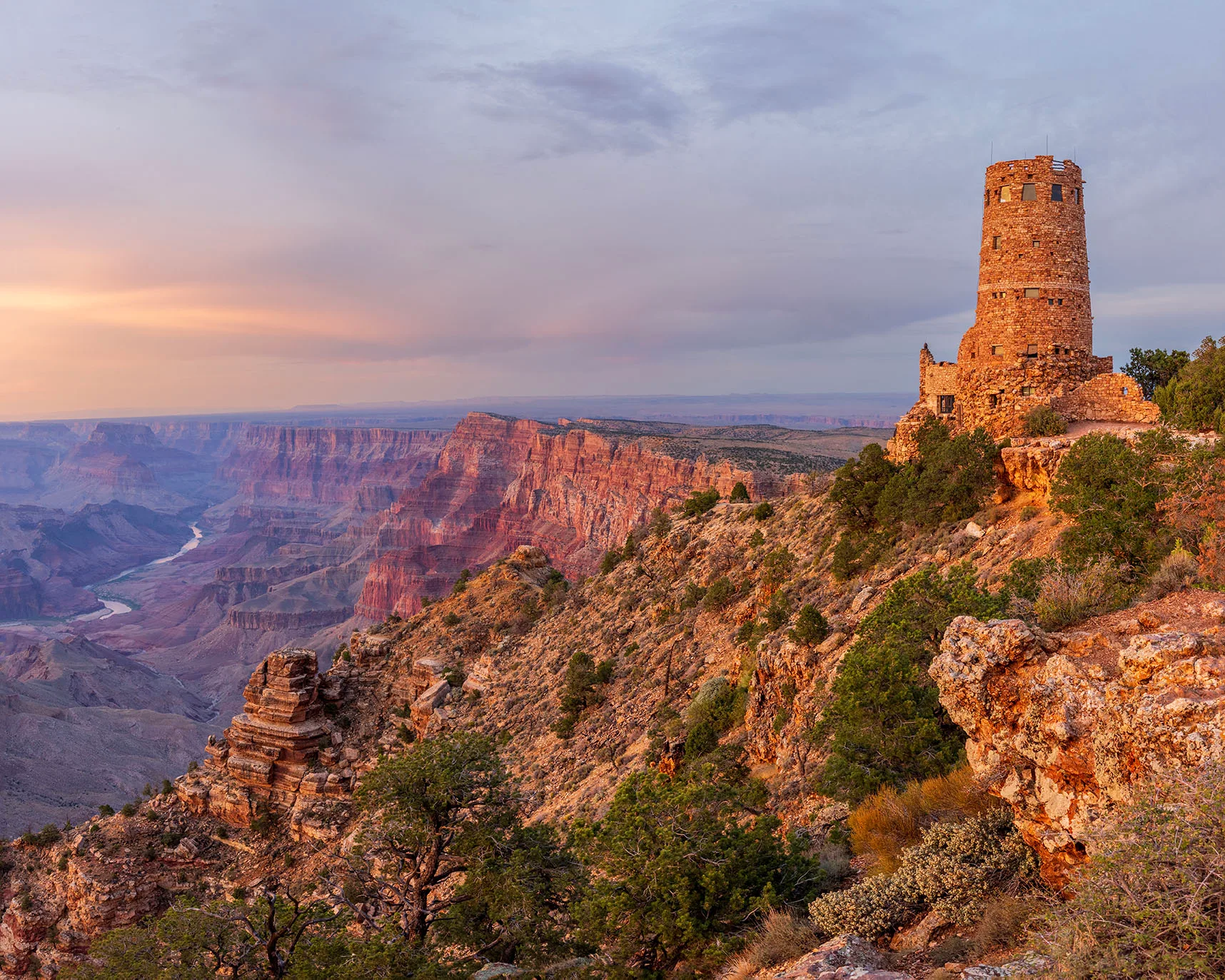 MAR (56) Desert View Watchtower Grand Canyon MAR (56) Desert View Watchtower Grand Canyon, architecture by Michael Joseph Baca, Casa de Baca Studios, Florence, Arizona