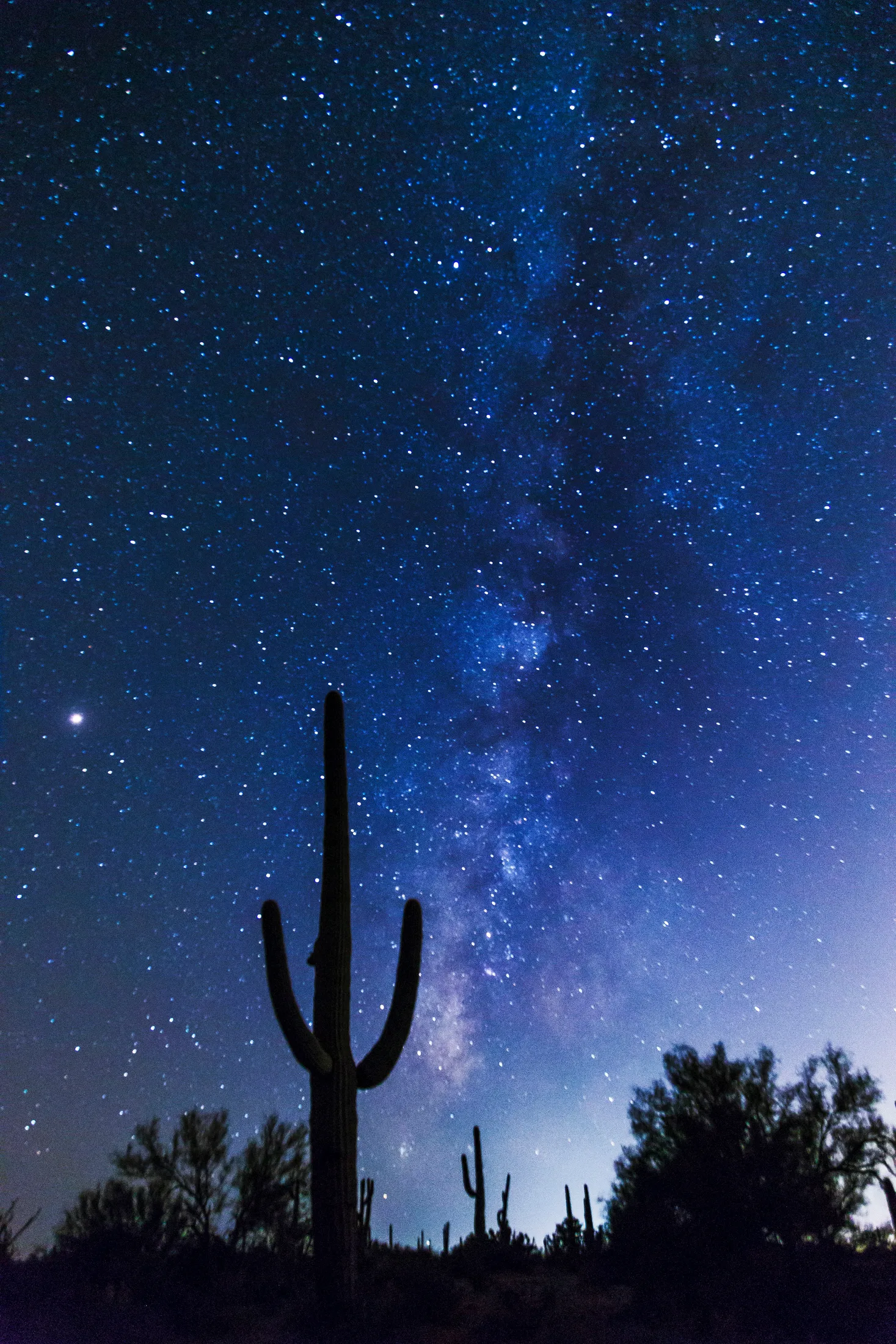 MMY (4) Milky Way Boulders Florence AZ Milky Way Boulders Florence AZ, a fine art photograph by Michael Joseph Baca, Casa de Baca Studios, Florence, Arizona
