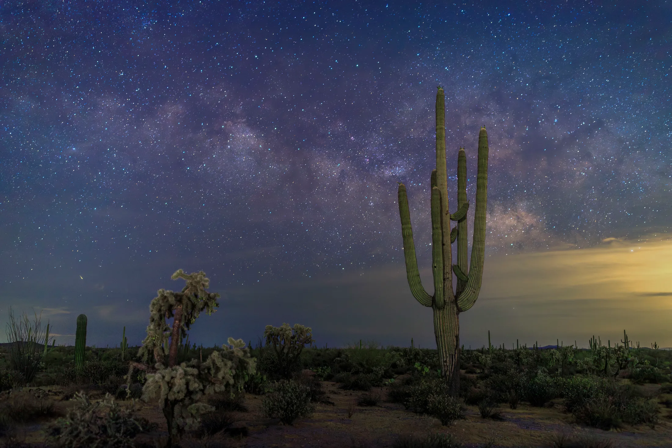MMY (32) Milky Way Florence AZ Milky Way Florence AZ, a fine art photograph by Michael Joseph Baca, Casa de Baca Studios, Florence, Arizona