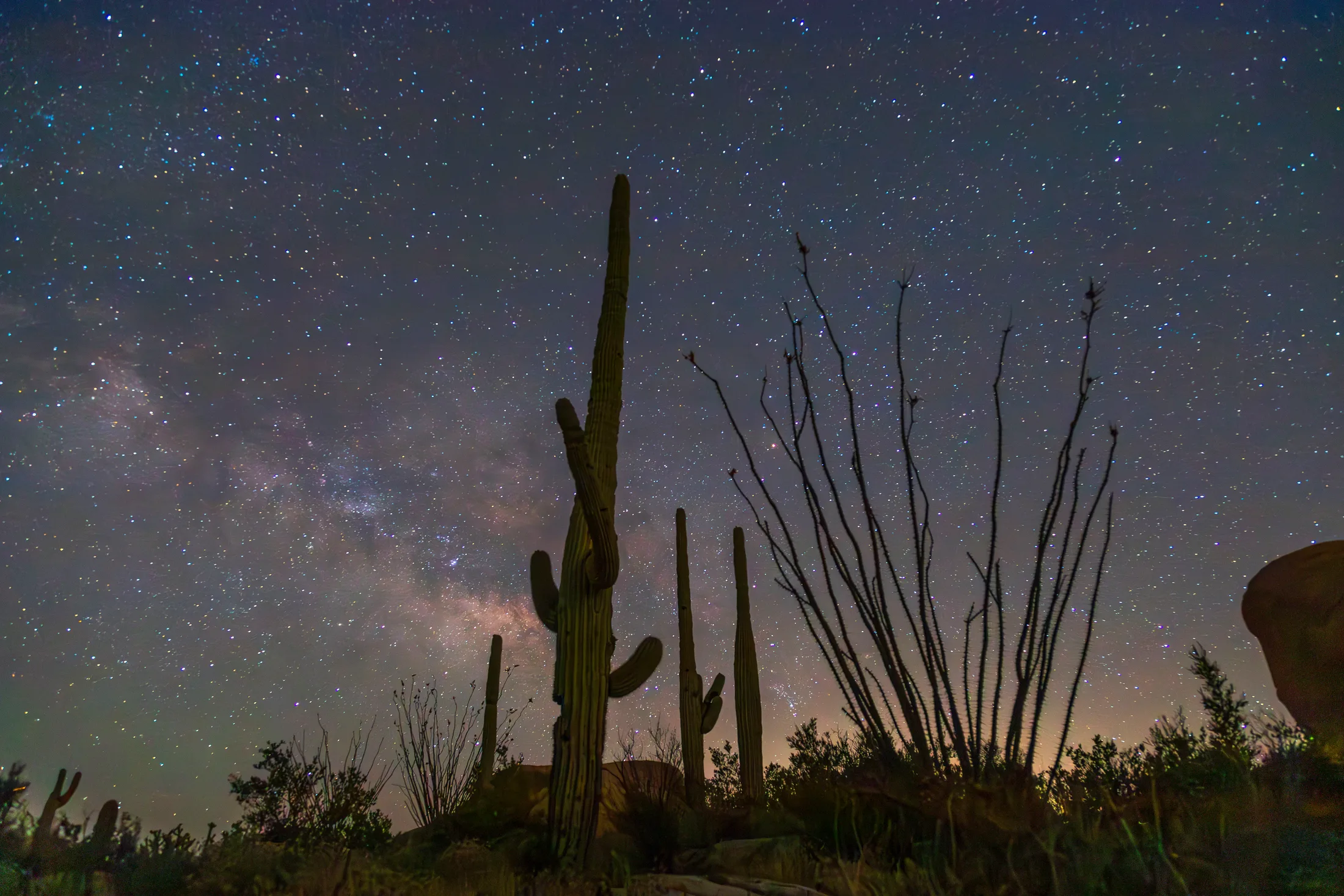 MMY (21) Milky Way Florence AZ Milky Way Florence AZ, a fine art photograph by Michael Joseph Baca, Casa de Baca Studios, Florence, Arizona
