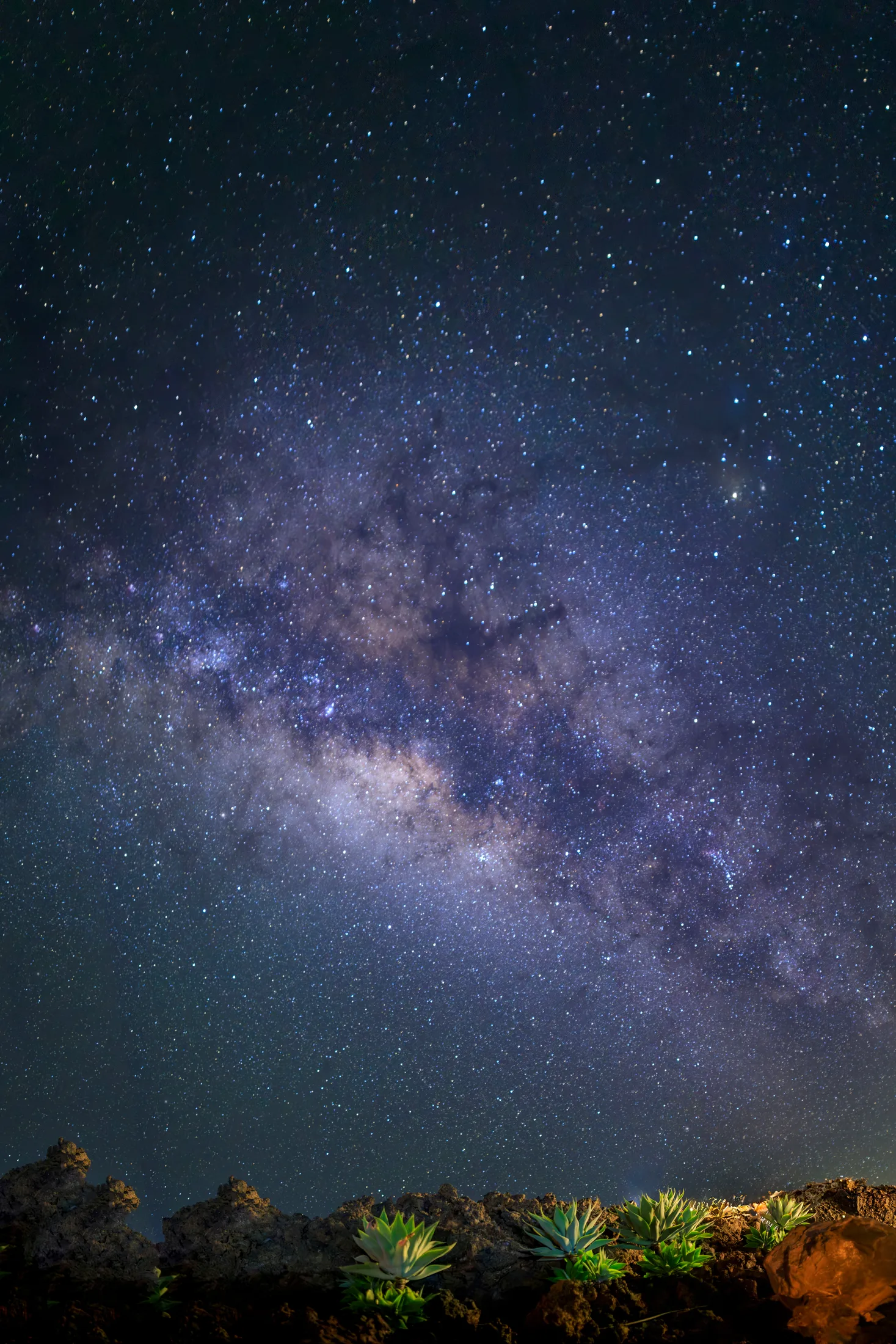 MMY (31) Milky Way Hawaii Milky Way Hawaii, a fine art photograph by Michael Joseph Baca, Casa de Baca Studios, Florence, Arizona