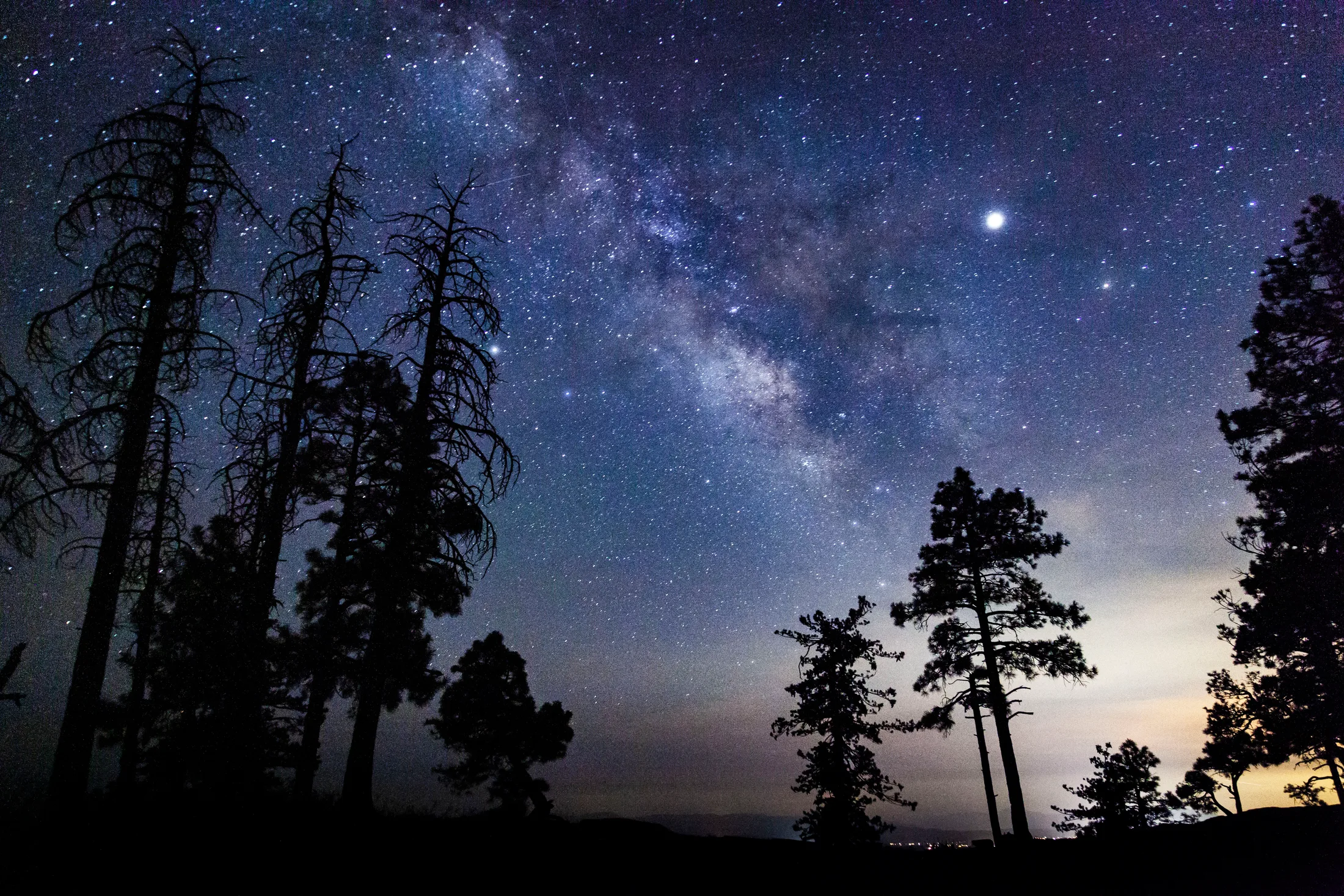 MMY (10) Milky Way Mogollon Rim Payson AZ Milky Way Mogollon Rim Payson AZ, a fine art photograph by Michael Joseph Baca, Casa de Baca Studios, Florence, Arizona