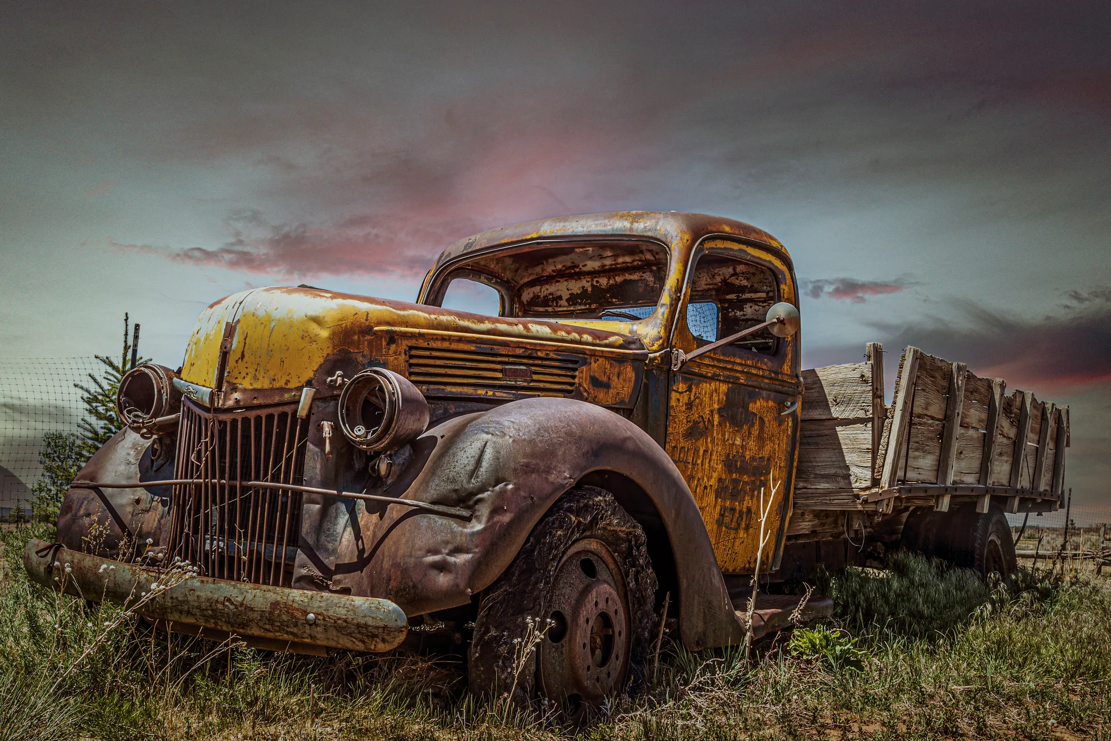 MOA (15) Monticello Utah Monticello Utah, vehicles, a fine art photograph by Michael Joseph Baca, Casa de Baca Studios, Florence, Arizona