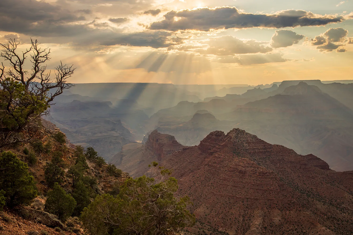 MSS (107) Sunset Grand Canyon MSS (107) Sunset Grand Canyon by Michael Joseph Baca, Casa de Baca Studios, Florence, Arizona
