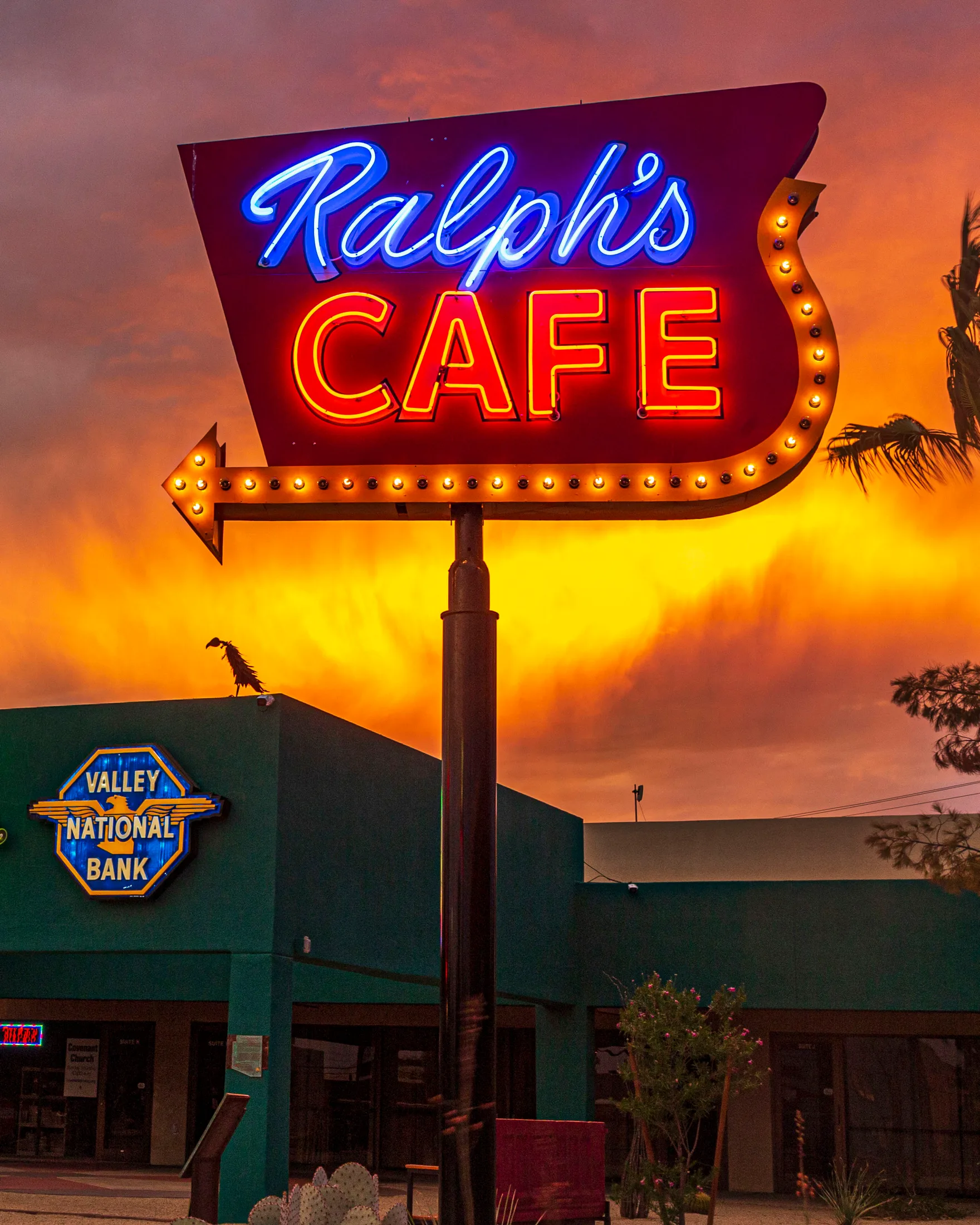 Neon (4) Neon Sign Park Casa Grande AZ Neon Sign Park Casa Grande AZ, a fine art photograph by Michael Joseph Baca, Casa de Baca Studios, Florence, Arizona
