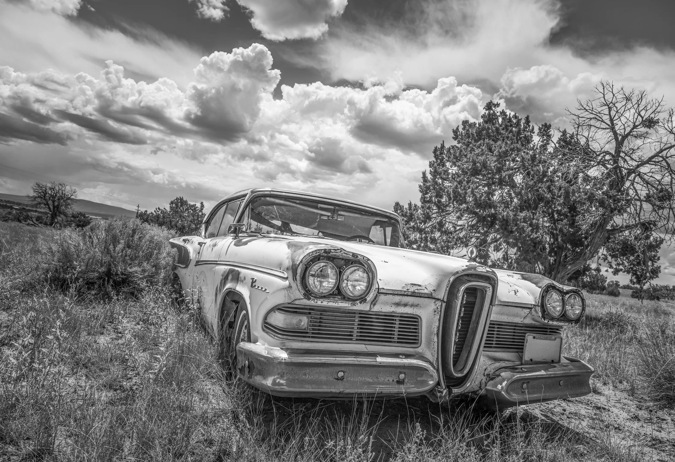 MOA (25)BW New Mexico New Mexico, vehicles, a fine art photograph by Michael Joseph Baca, Casa de Baca Studios, Florence, Arizona