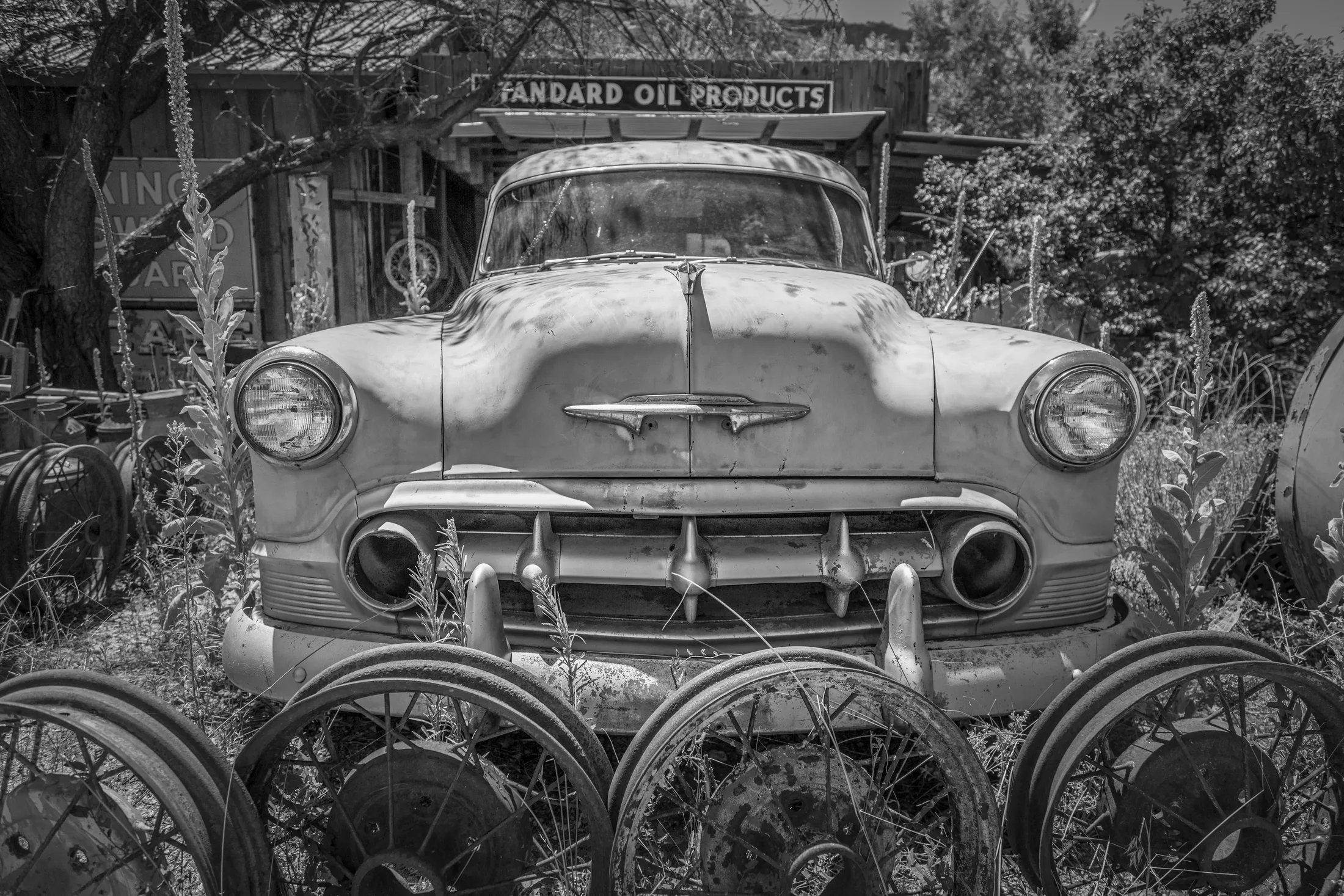 MOA (23) New Mexico New Mexico, vehicles, a fine art photograph by Michael Joseph Baca, Casa de Baca Studios, Florence, Arizona