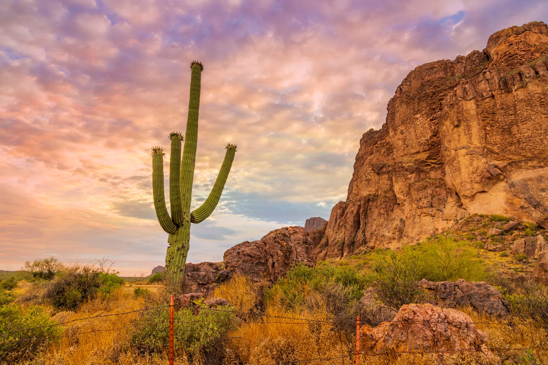 MSS (60) Peralta AZ Peralta AZ, sunset and sunrise, a fine art photograph by Michael Joseph Baca, Casa de Baca Studios, Florence, Arizona