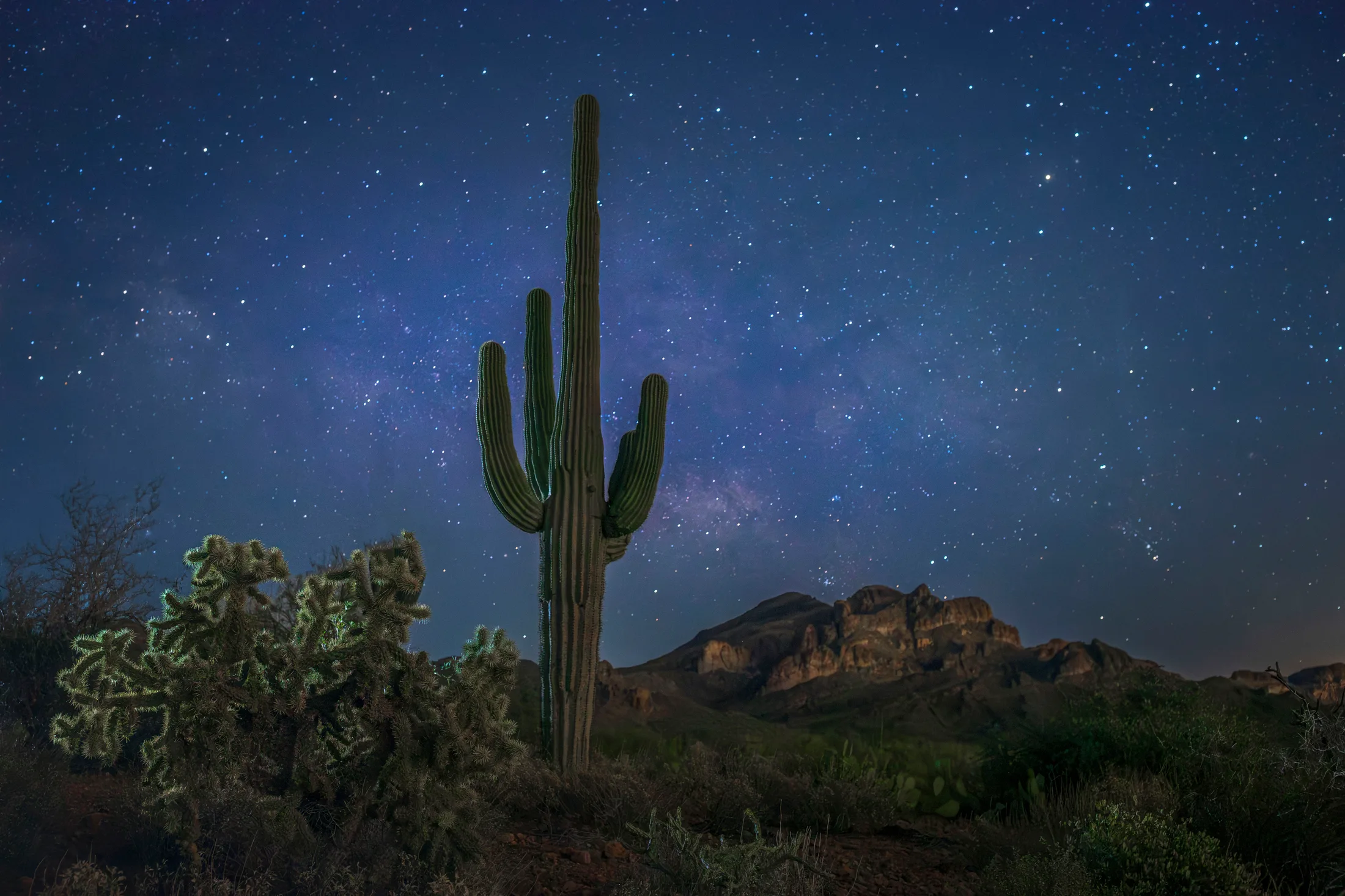 MMY (28) Peralta Milky Way AZ Peralta Milky Way AZ, a fine art photograph by Michael Joseph Baca, Casa de Baca Studios, Florence, Arizona