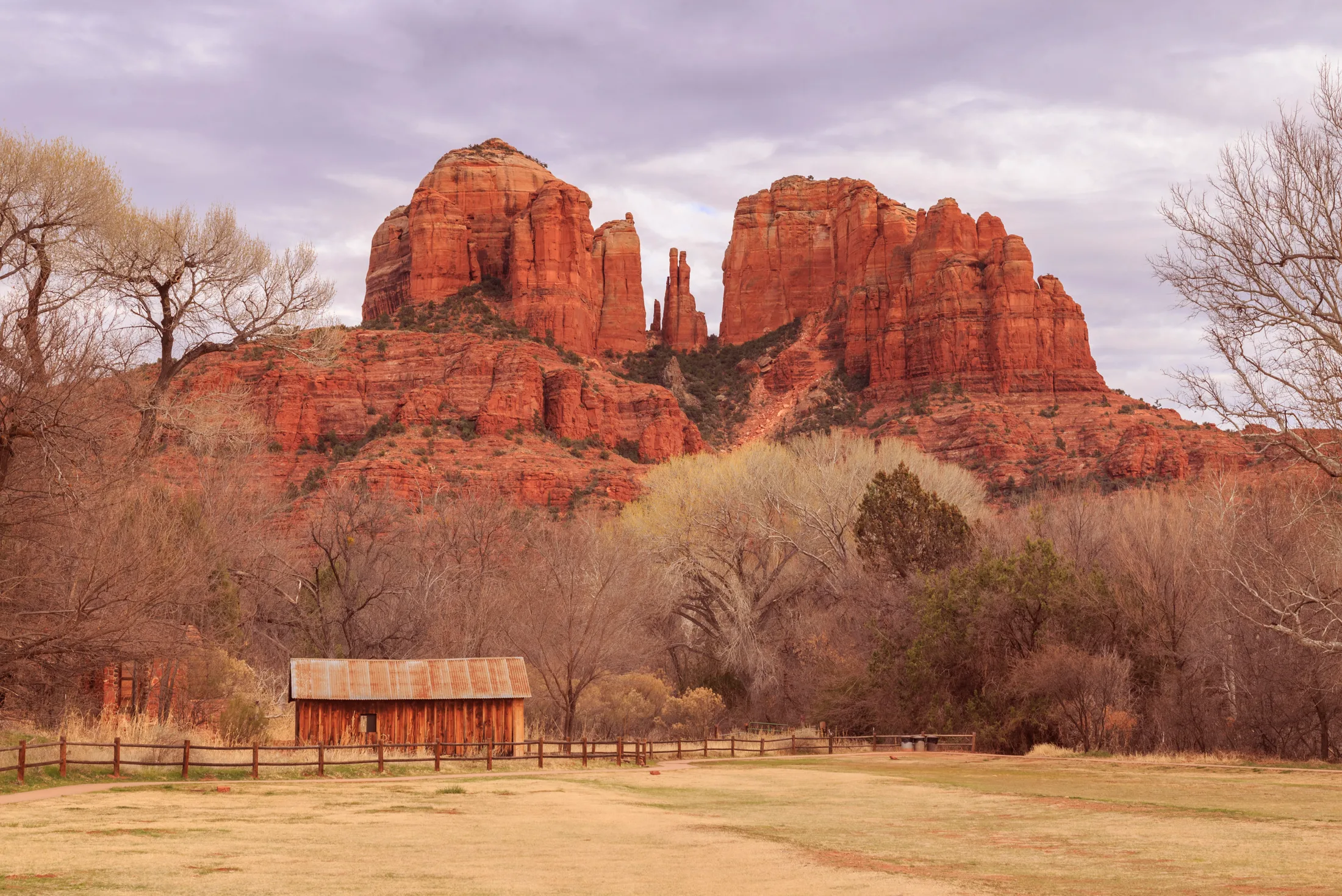 MLS (2) Red Rock State Park Sedona AZ Red Rock State Park Sedona AZ, landscape, a fine art photograph by Michael Joseph Baca