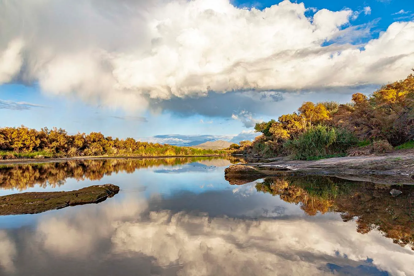 JW006 Salt River Salt River, ocean and lake and river and pier, a fine art photograph by Janell Evelyn Baca
