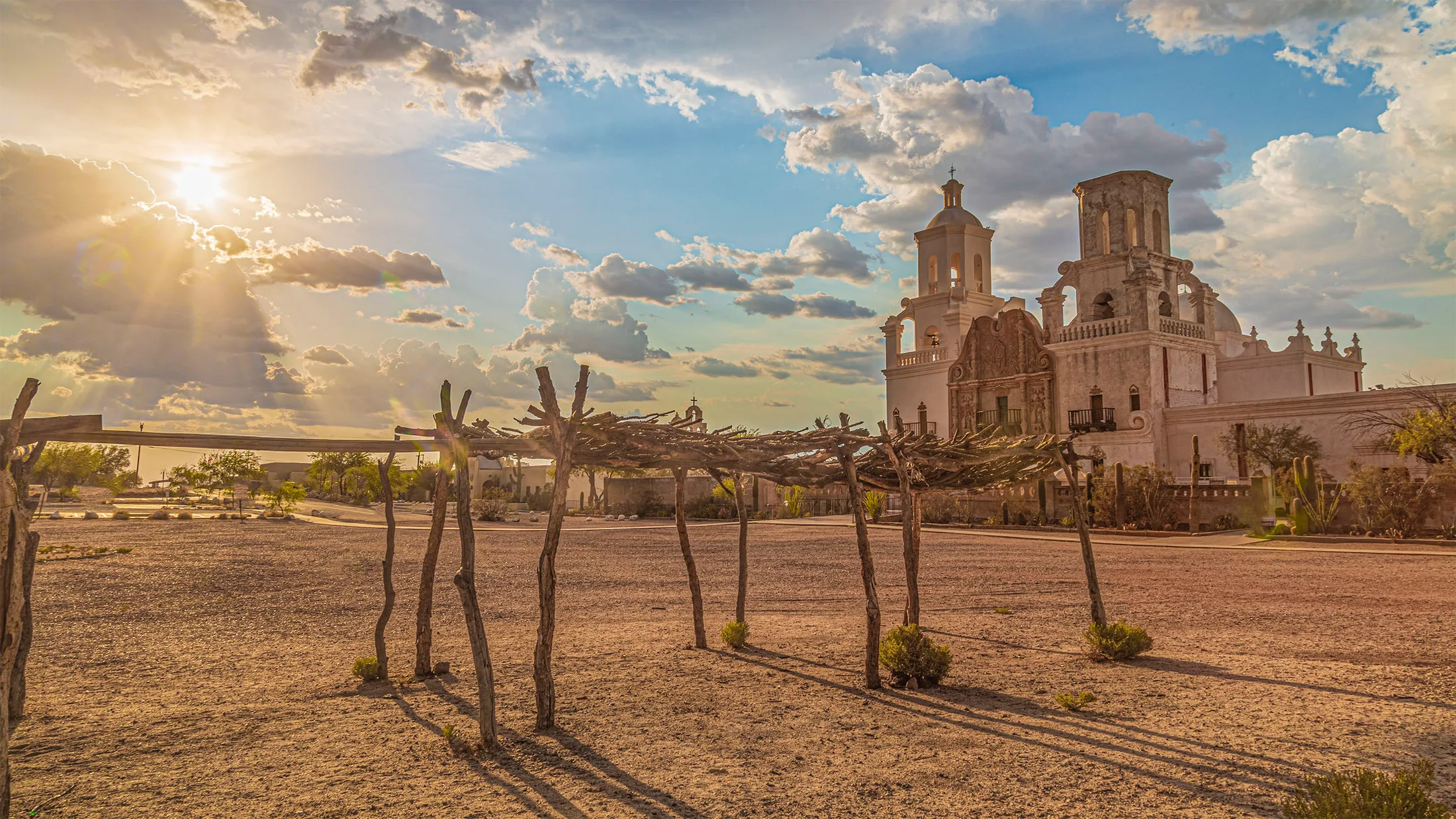 MAR (23) San Xavier del Bac Mission Tucson AZ San Xavier del Bac Mission Tucson AZ, architecture, a fine art photograph by Michael Joseph Baca