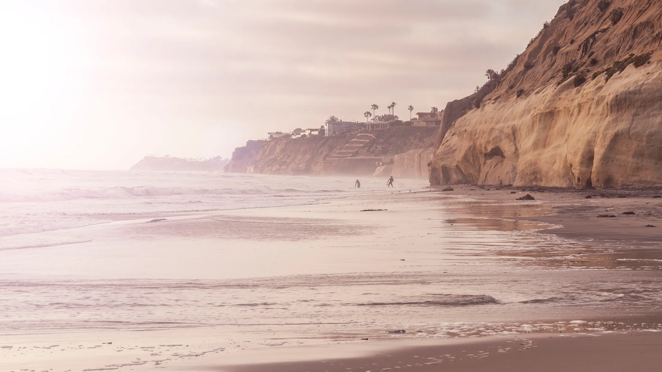 MBH01 (8) Southern California Southern California, ocean and lake and river and pier, a fine art photograph by Michael Joseph Baca