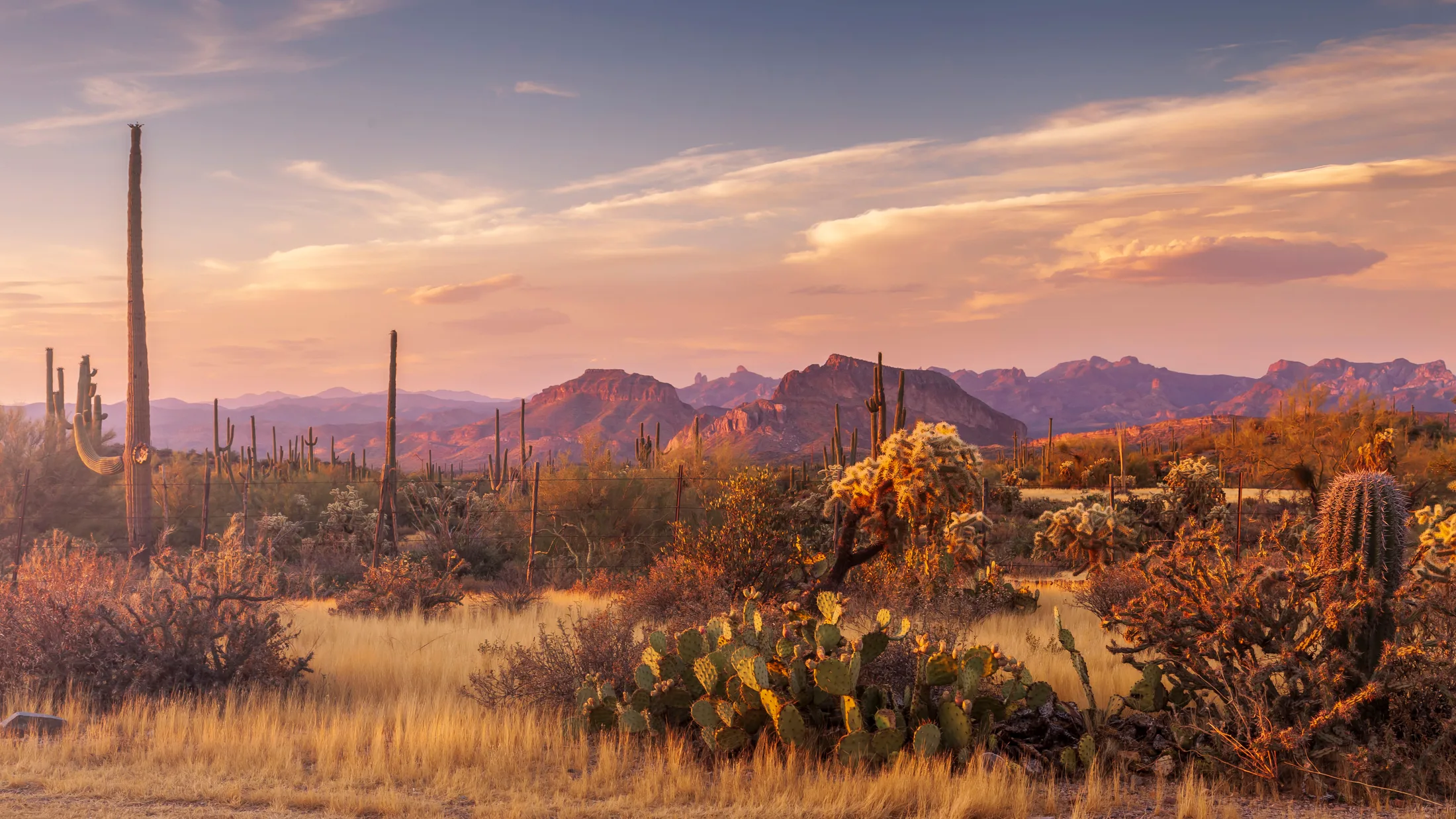 MSS (23) The Buttes Florence AZ The Buttes Florence AZ, sunset and sunrise, a fine art photograph by Michael Joseph Baca