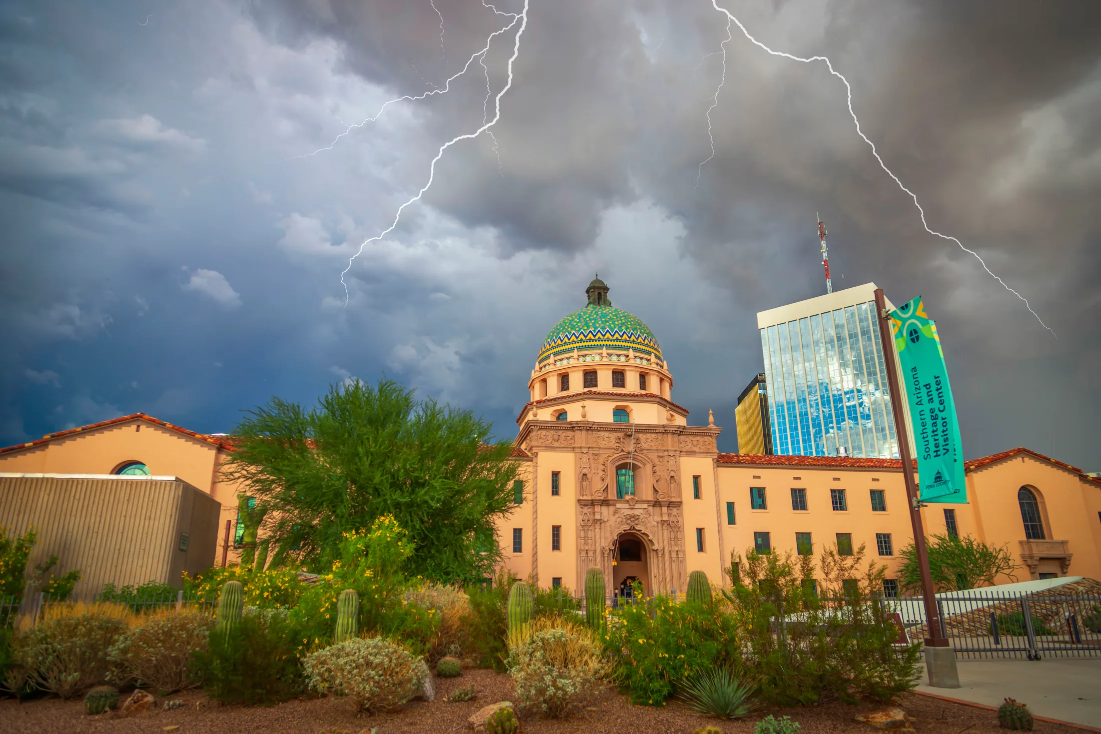 MAR (49) Tucson Courthouse Tucson Courthouse, architecture, a fine art photograph by Michael Joseph Baca, Casa de Baca Studios, Florence, Arizona
