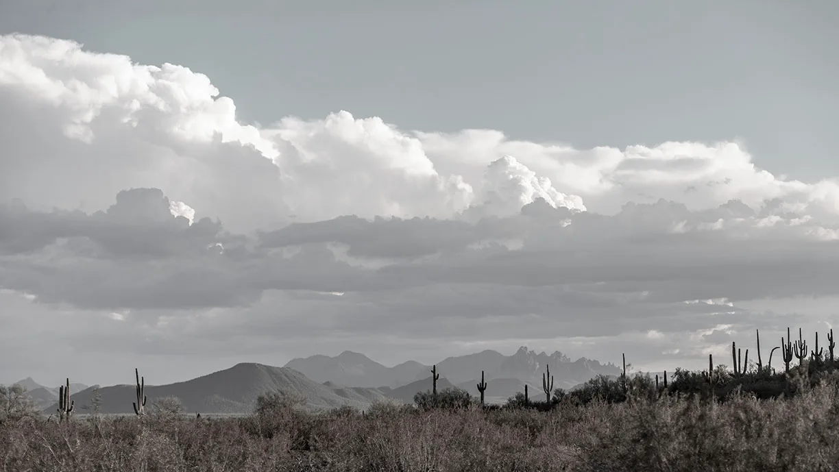 DJ006 View from Picacho Peak Park View from Picacho Peak Park, landscape, a fine art photograph by Janell Evelyn Baca, Casa de Baca Studios, Florence, Arizona