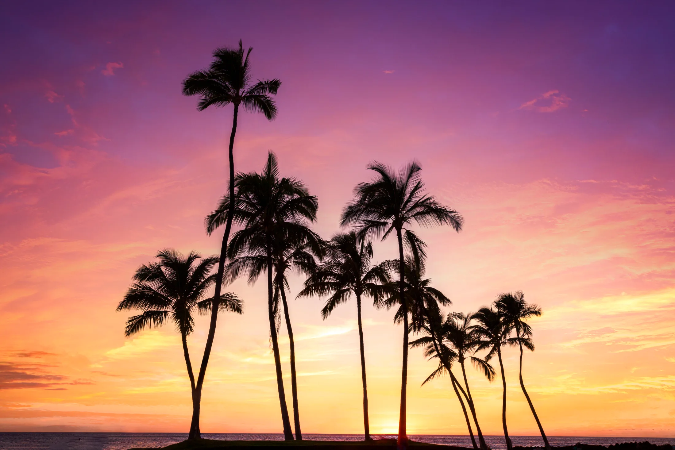 MSS (58) Waikaloa Hawaii Waikaloa Hawaii, sunset and sunrise, a fine art photograph by Michael Joseph Baca, Casa de Baca Studios, Florence, Arizona