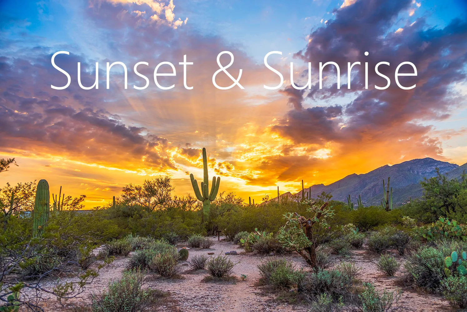MSS (1) Peralta Superstition Wilderness, sunset and sunrise, a fine art photograph by Michael Joseph Baca